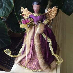 Angel in Purple and Gold